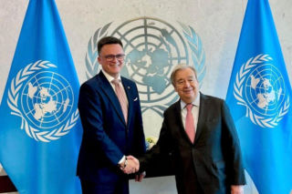 Polska kampania w ONZ: Hołownia przetarł szlaki dla naszego kraju