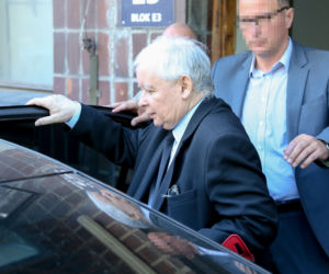 KACZYŃSKI WYSZEDŁ ZE SZPITALA