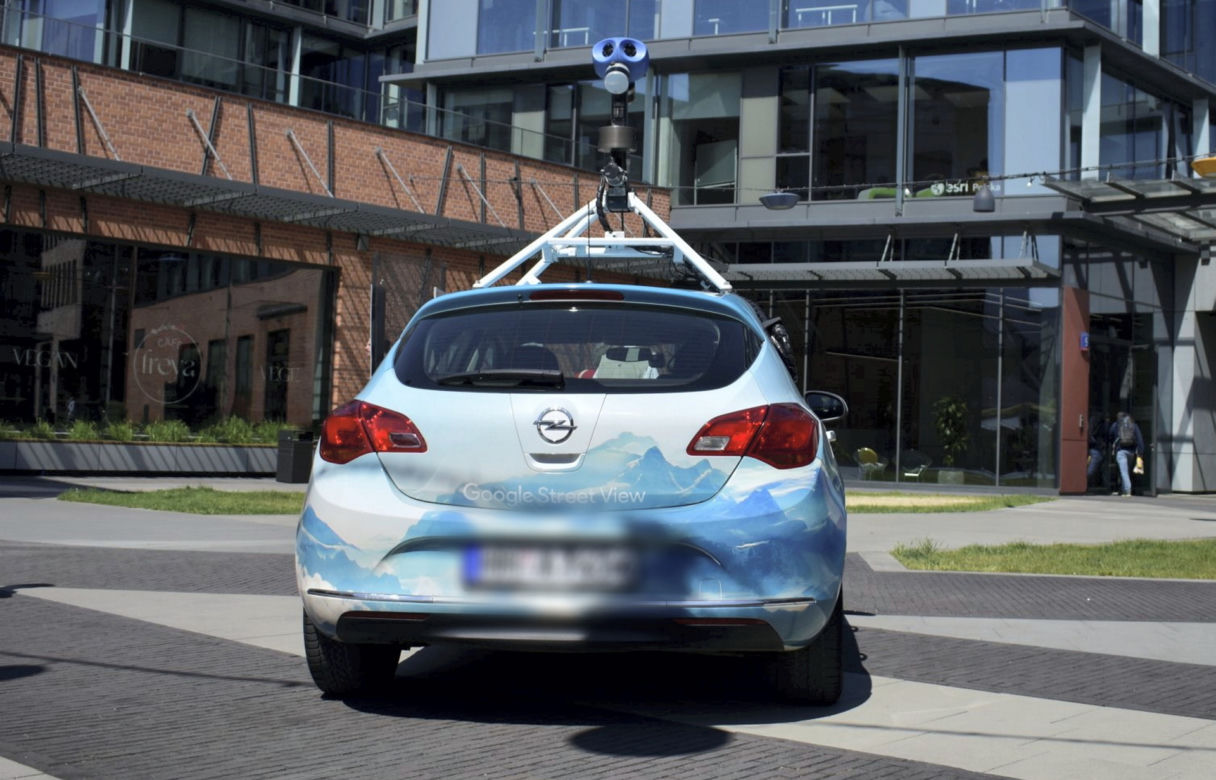 Tak wygląda samochód Google StreetView