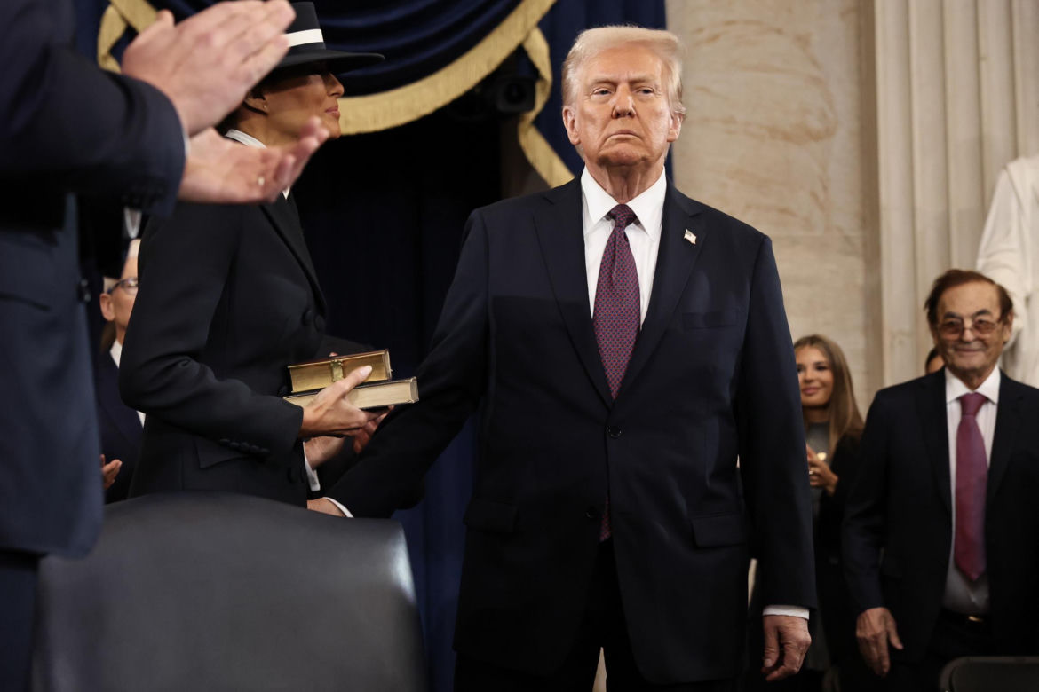 Donald Trump przyjechał na Kapitol