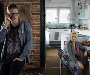Na Wspólnej odc. 2256. Ilona Zdybicka (Anna Samusionek), Maks (Adam Fidusiewicz)