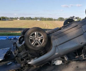 Zagrody. Tragiczny wypadek na Lubelszczyźnie. Zginęły trzy osoby [ZDJĘCIA]