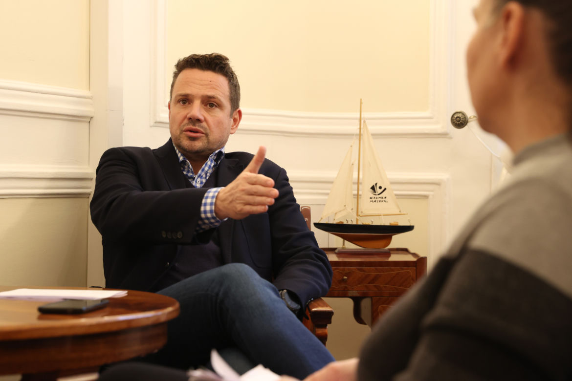 Udało się momentami prezydenta Trzaskowskiego zaskoczyć