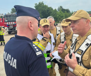 Pożar zakładów w Charnowie