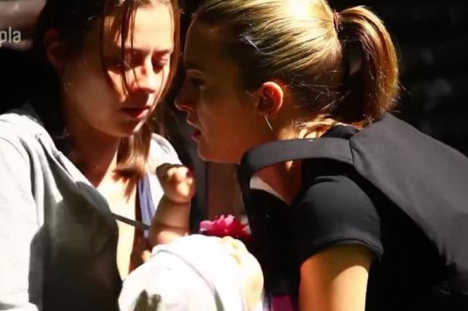 Na krawędzi 2 sezon. Kamilla Baar, Marta Juras na planie