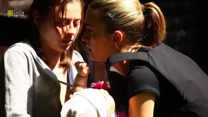 Na krawędzi 2 sezon. Kamilla Baar, Marta Juras na planie