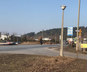Niewybuch na budowie na ulicy Grunwaldzkiej