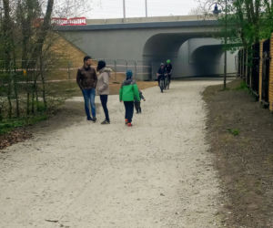 Aleja Fałata otwarta dla spacerowiczów