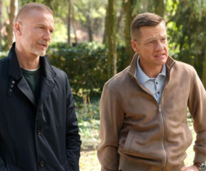 M jak miłość, odcinek 1944: Piotrek (Marcin Mroczek), Andrzej Budzyński (Krystian Wieczorek)