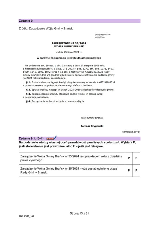 Próbna matura 2026: WOS. Arkusze CKE, pytania i odpowiedzi z WOS-u [16.01.2026]