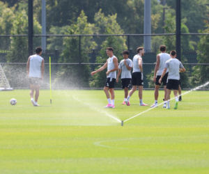 Robert Lewandowski trenuje w Chicago Fire