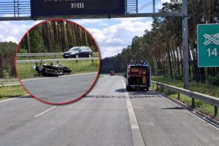 Tragiczny finał wypadku na S5 pod Bydgoszczą. Motocyklista zmarł w szpitalu!