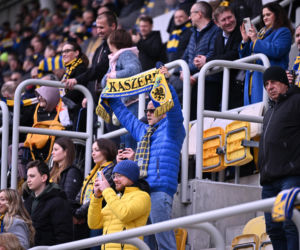 Arka Gdynia - Widzew Łódź: Zdjęcia kibiców i zawodników z meczu 25. kolejki PKO BP Ekstraklasy