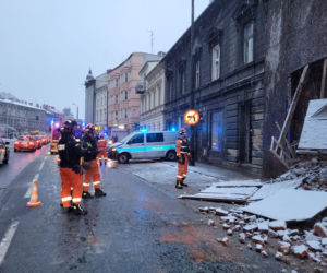 Zawalona ściana Bielsko