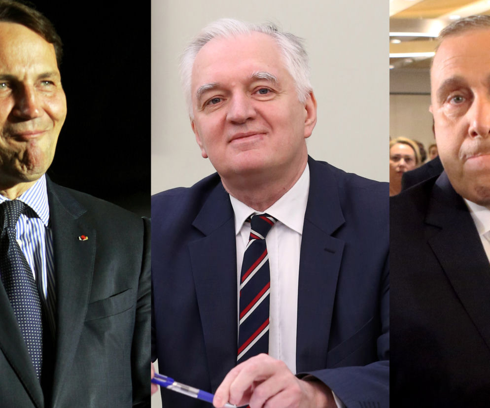 Radosław Sikorski, Jarosław Gowin, Grzegorz Schetyna