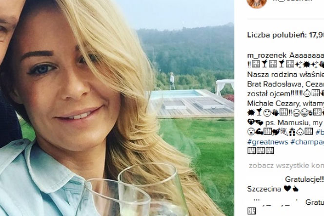 Rozenek zachwycona dzieckiem Majdana