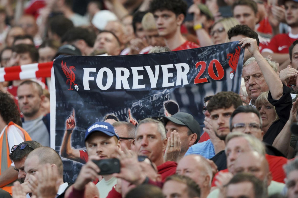 Tak kibice Liverpoolu upamiętnili Diego Jotę