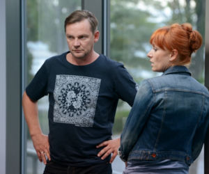 Komisarz Alex 4 sezon odcinek 48 (odc. 9). Lucyna (Magdalena Walach), Ryszard Puchała (Ireneusz Czop)