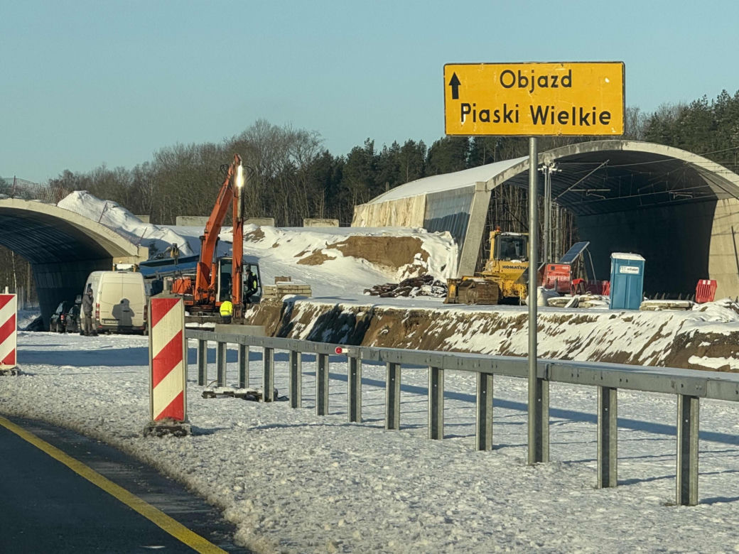 S3 w Zachodniopomorskiem styczeń 2025