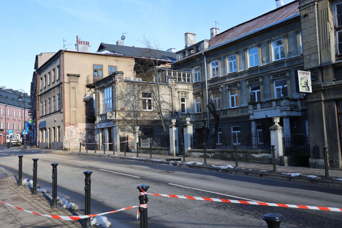 Zawaliła się część kamienicy w centrum Lublina