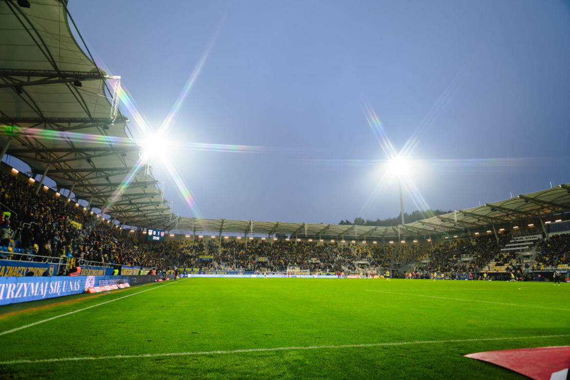 Mecz Ekstraklasy Arka Gdynia - Raków Częstochowa