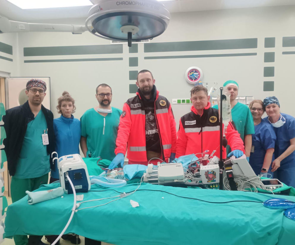 Zespół z Poznania przejechał ponad 1000 km na ratunek dziecku