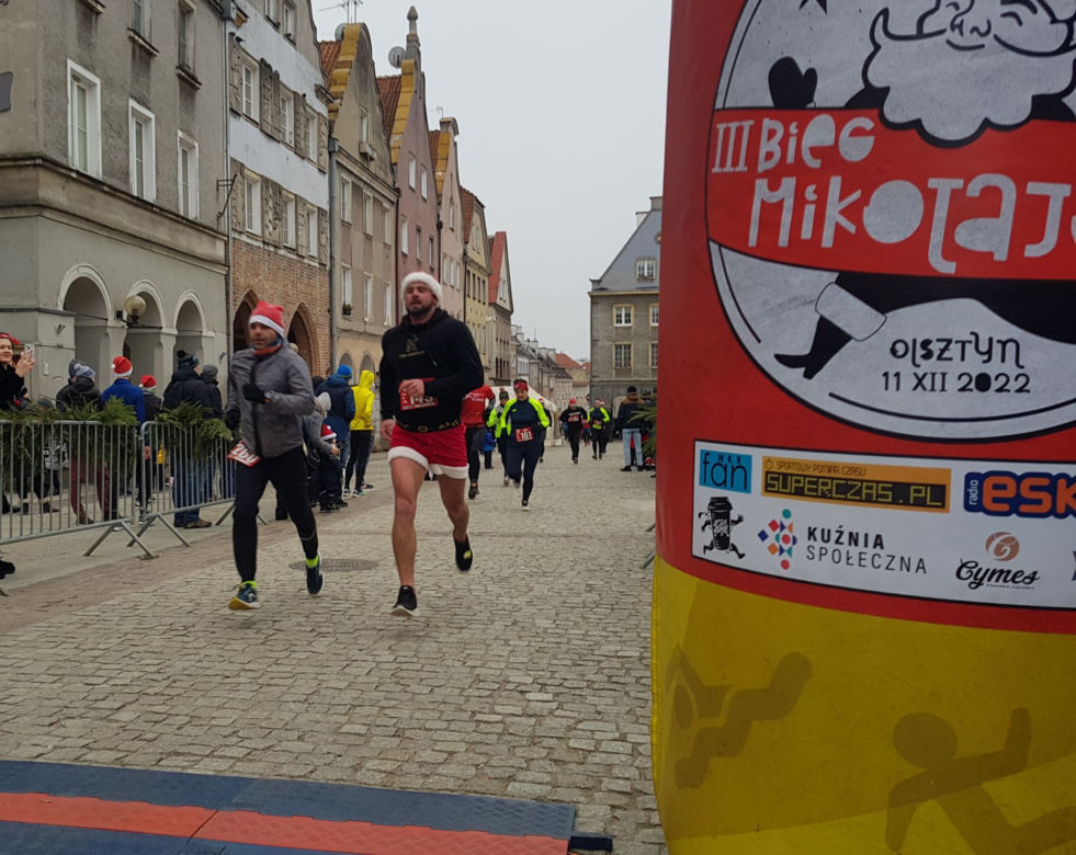 III Bieg Mikołajów w Olsztynie