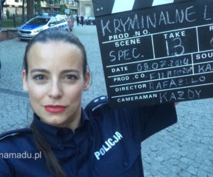 Anna Mucha policjantką na festiwalu Kameralne Lato.