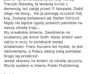 Politycy dostają okropne wiadomości