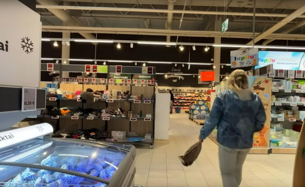 tak wygląda Lidl w Kownie