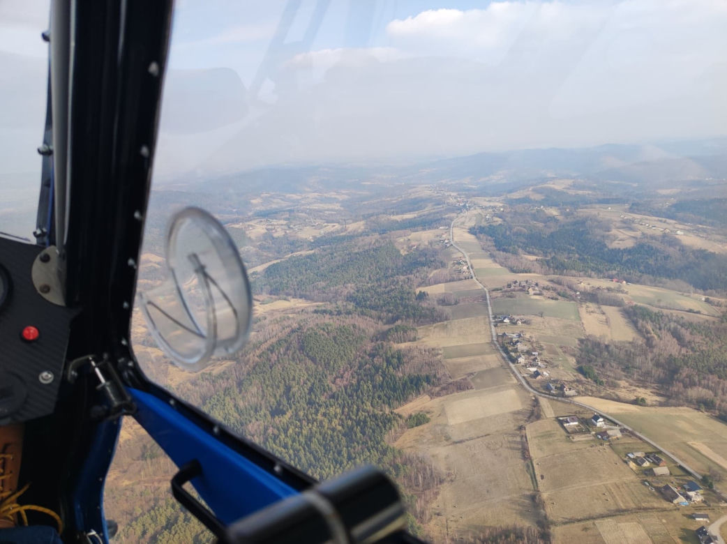 Lot Bushcatem nad Tarnowem. Na konto WOŚP trafiło ponad 1000 zł 