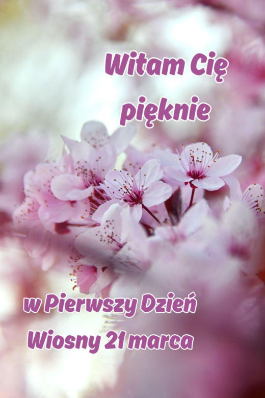 Kartki na pierwszy dzień wiosny 21 marca