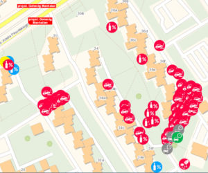 Dąbrowa Górnicza. Okolice ul. Tysiąclecia i Piłsudskiego