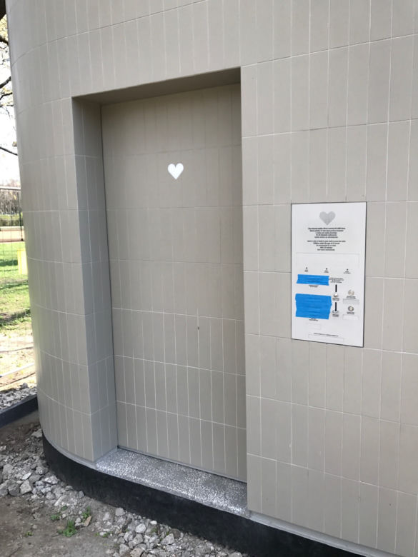 Automatyczna toaleta publiczna w Warszawie