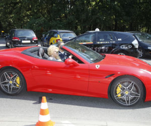 Magda Gessler w Ferrari