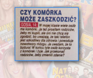 Problemy nastolatków sprzed ponad 25 lat