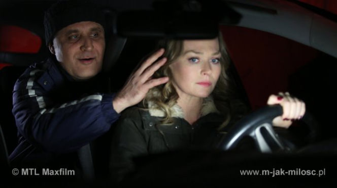 M jak miłość odc. 1150. Rafał (Przemysław Bluszcz), Anna (Tamara Arciuch)