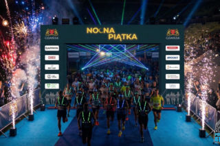 Takiego biegu w Gdańsku jeszcze nie było! Lasery, ogień i DJ, a wszystko pod osłoną nocy