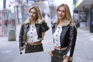 Ida Nowakowska pomyka po mieście w kusym sweterku. Na zewnątrz zimnica, a ona z gołym brzuchem