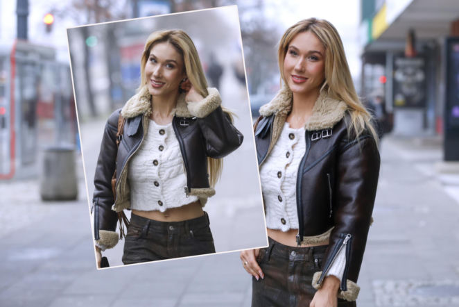 Ida Nowakowska pomyka po mieście w kusym sweterku. Na zewnątrz zimnica, a ona z gołym brzuchem