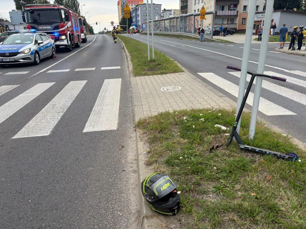 Wypadek w Wodzisławiu Śląskim