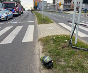 Motocyklista potrącił 12-letniego chłopaka. Lądował LPR