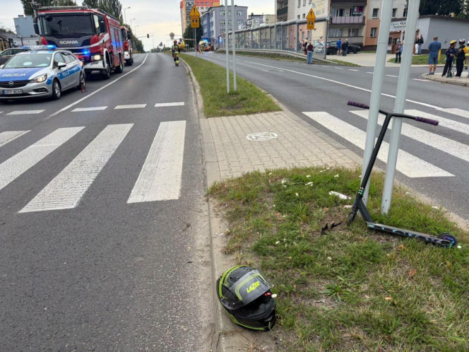 Wypadek w Wodzisławiu Śląskim
