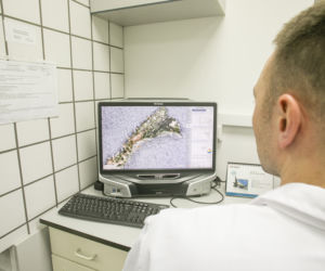 Laboratorium, w którym bada się narkotyki