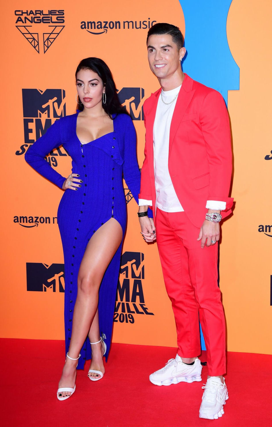 Cristiano Ronaldo na MTV EMA 2019