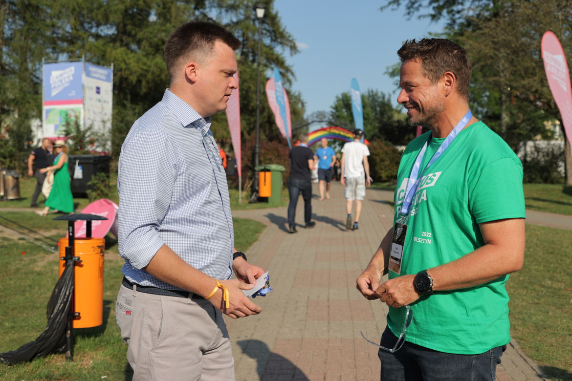 Campus Polska Przyszłości 2022, Rafał Trzaskowski kontra Szymon Hołownia
