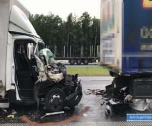 Strażacy musieli wycinać kierowcę. 19-latek przeżył koszmarny wypadek