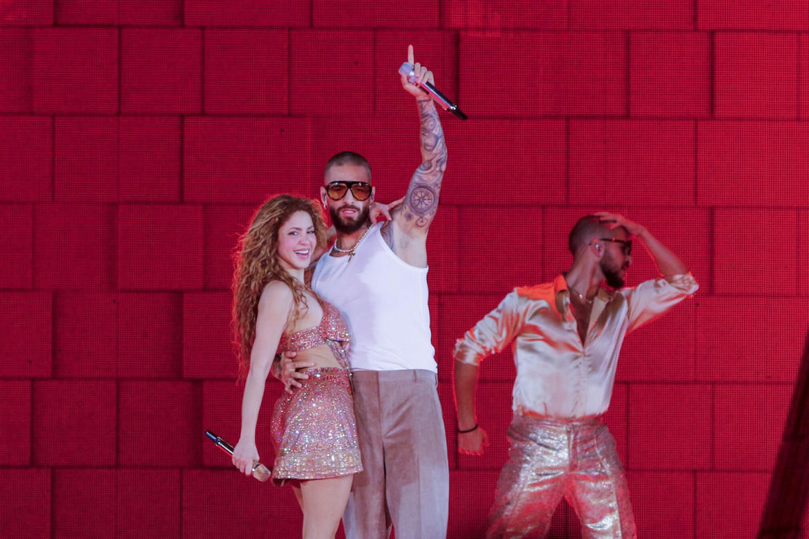 Shakira i Maluma w 2025 roku