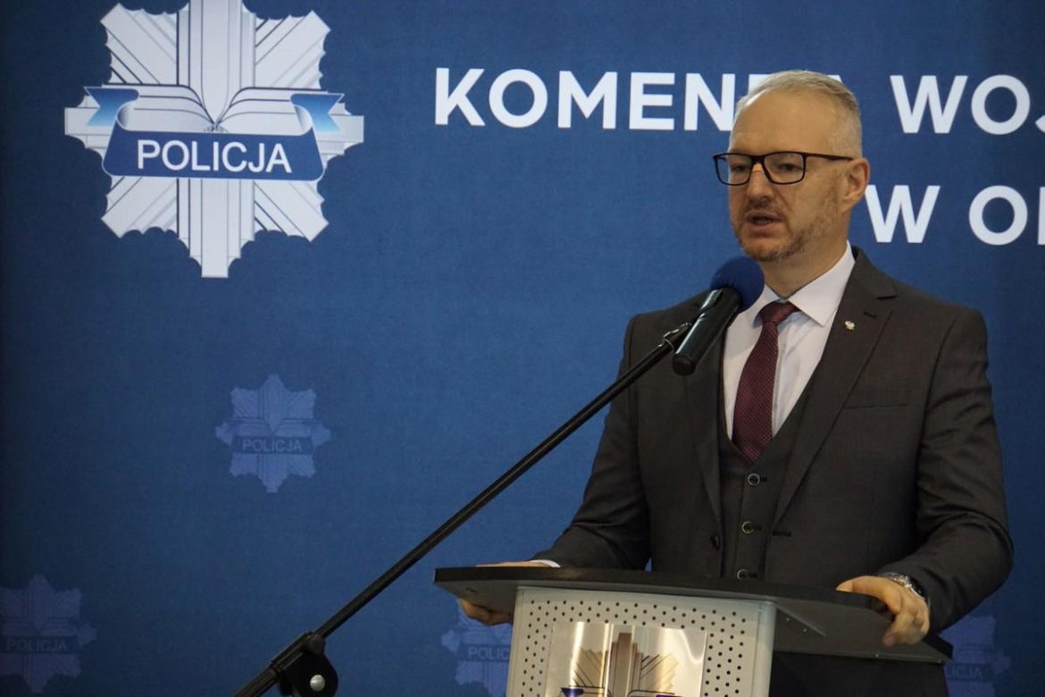 Nowy Komendat Wojewódzkiej Policji w Olsztynie. Kto zastąpił nadinsp. Tomasza Klimka?