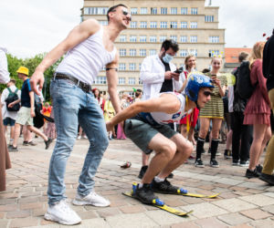 Korowód juwenaliowy przeszedł przez Kraków